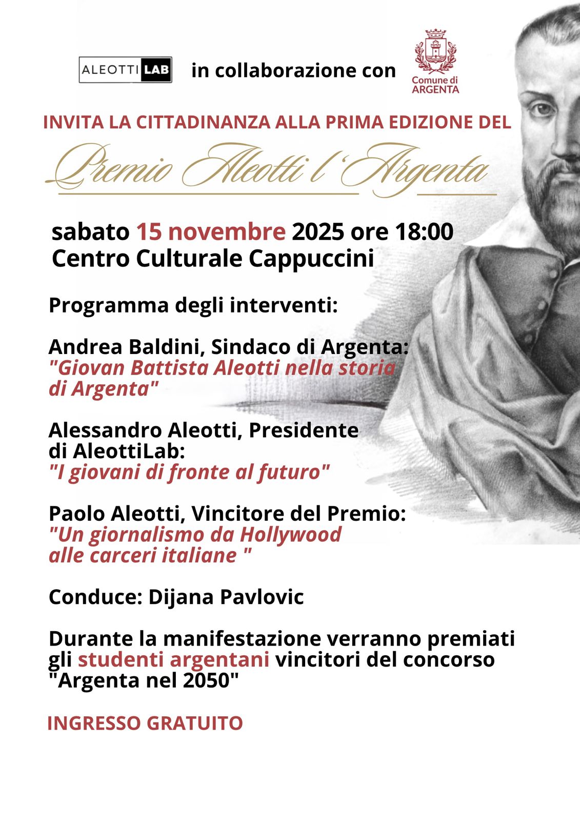 Al momento stai visualizzando L’atmosfera del nostro Premio Aleotti l’Argenta